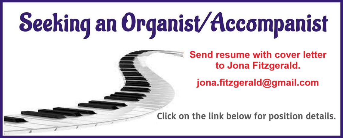 Organist/Accompanist Wanted 2026
